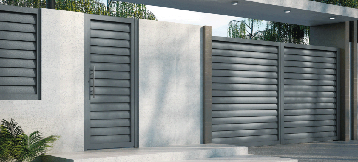 Puertas de exterior seguras y elegantes: vallas, cancelas y puertas peatonales Marver